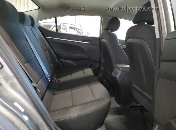 KMHD74LF9KU789809 2019 HYUNDAI ELANTRA Gray 