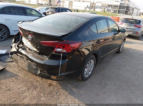 KMHD74LF9LU945316 2020 HYUNDAI ELANTRA Black Հետևի աջ