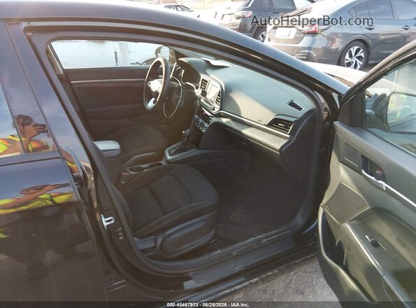 KMHD74LF9LU945316 2020 HYUNDAI ELANTRA Black Սալոնի դիմացի տեսք