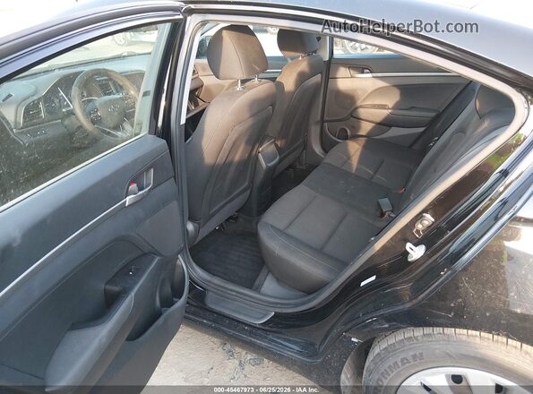 KMHD74LF9LU945316 2020 HYUNDAI ELANTRA Black VIN կոդի պիտակի տեսք