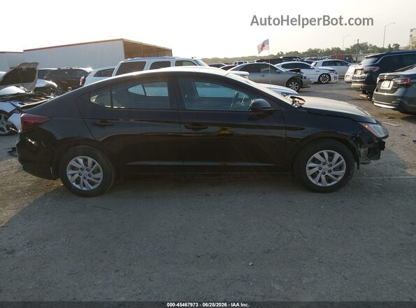 KMHD74LF9LU945316 2020 HYUNDAI ELANTRA Black Սալոնի հետևի տեսք