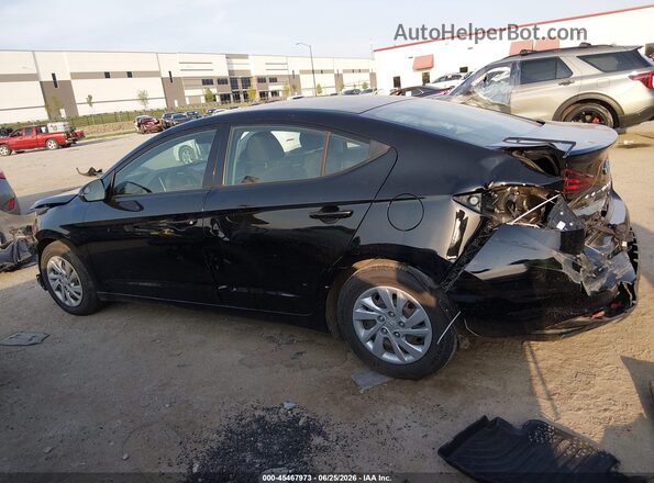 KMHD74LF9LU945316 2020 HYUNDAI ELANTRA Black Սալոնի 360 աստիճան տեսք