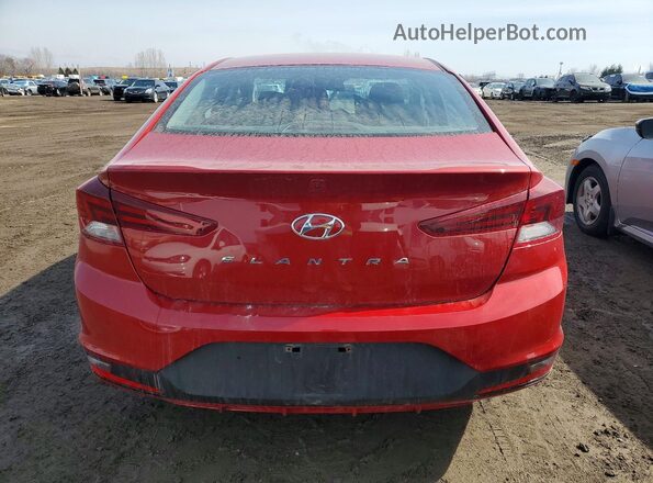 KMHD74LF9LU959930 2020 HYUNDAI ELANTRA Red 