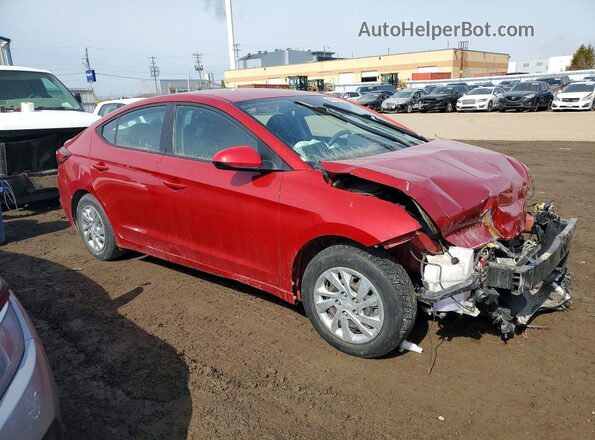 KMHD74LF9LU959930 2020 HYUNDAI ELANTRA Red 