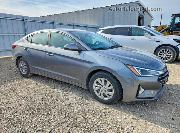 KMHD74LFXKU753353 2019 HYUNDAI ELANTRA Gray Передня права чверть