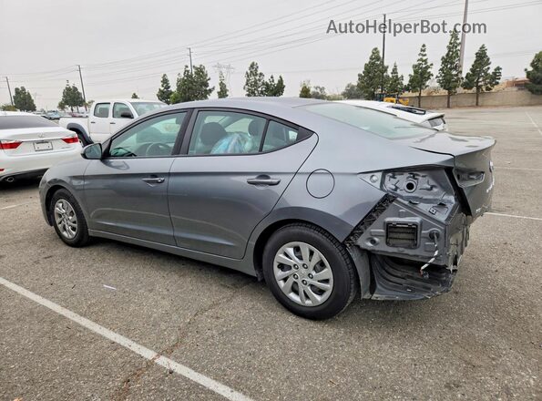 KMHD74LFXKU808478 2019 HYUNDAI ELANTRA Gray 