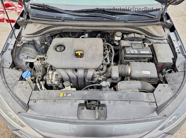KMHD74LFXKU808478 2019 HYUNDAI ELANTRA Gray 