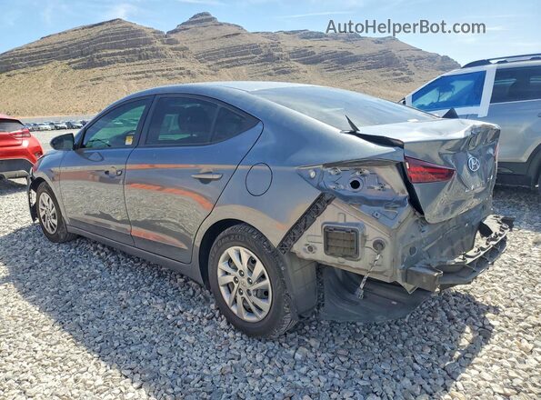 KMHD74LFXKU872729 2019 HYUNDAI ELANTRA Gray Tył lewy