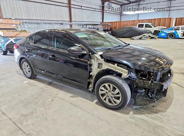 KMHD74LFXLU928914 2020 HYUNDAI ELANTRA Black Delantero derecho