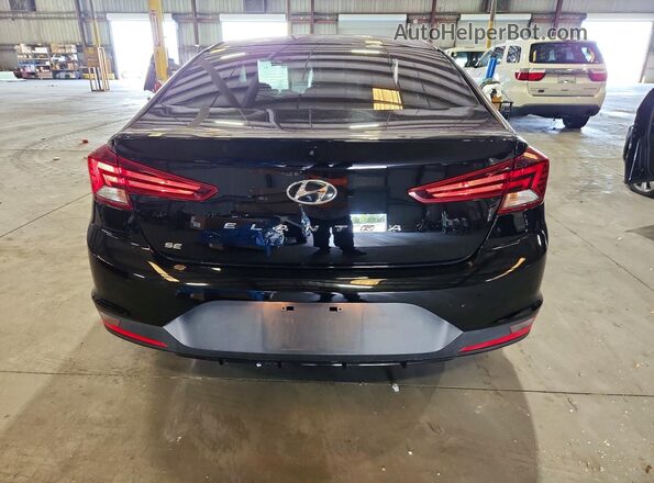 KMHD74LFXLU928914 2020 HYUNDAI ELANTRA Black Vista trasera