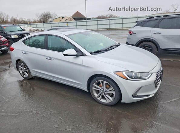 KMHD84LF0HU298311 2017 HYUNDAI ELANTRA Silver 
