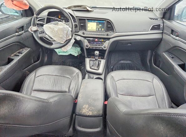 KMHD84LF0HU298311 2017 HYUNDAI ELANTRA Silver 