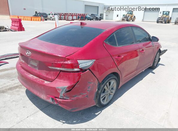KMHD84LF0HU378661 2017 HYUNDAI ELANTRA Red Rear right