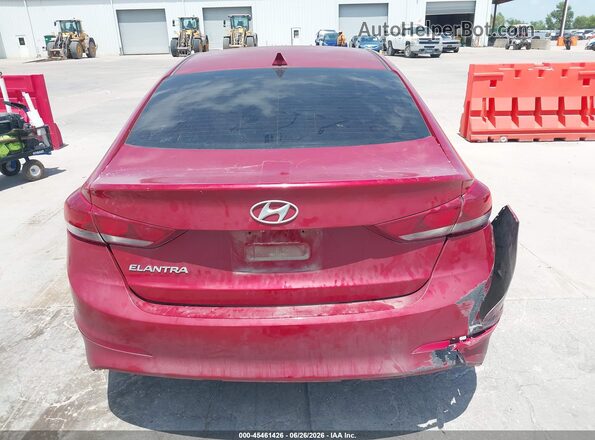 KMHD84LF0HU378661 2017 HYUNDAI ELANTRA Red 