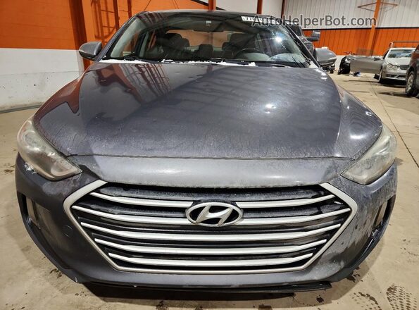 KMHD84LF0HU425283 2017 HYUNDAI ELANTRA Gray 