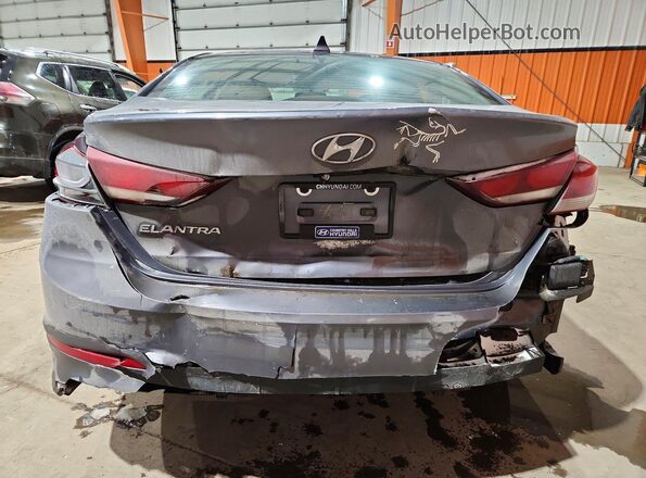 KMHD84LF0HU425283 2017 HYUNDAI ELANTRA Gray 