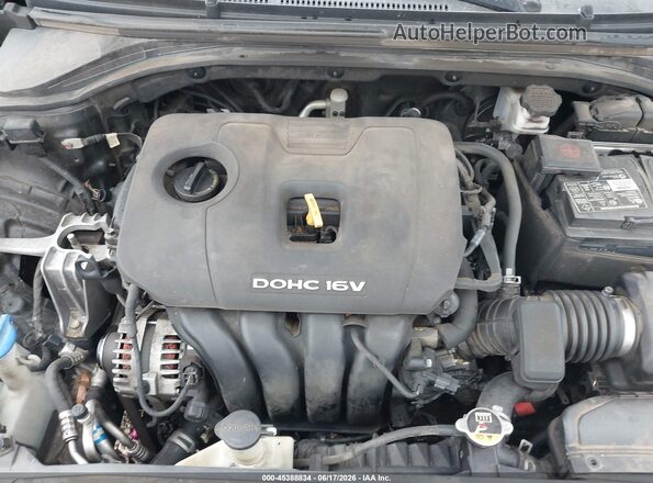 KMHD84LF0HU429608 2017 HYUNDAI ELANTRA Blue უკანა ხედი