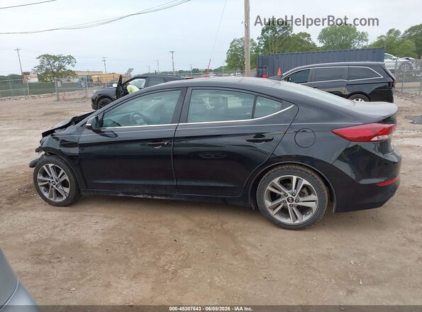 KMHD84LF0JU547860 2018 HYUNDAI ELANTRA Black Widok wnętrza 360 stopni