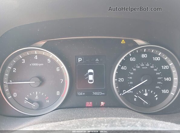 KMHD84LF0JU560348 2018 HYUNDAI ELANTRA Gray Widok tylnych siedzeń