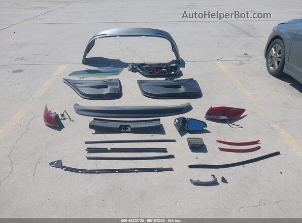 KMHD84LF0JU560348 2018 HYUNDAI ELANTRA Gray Widok zestawu wskaźników