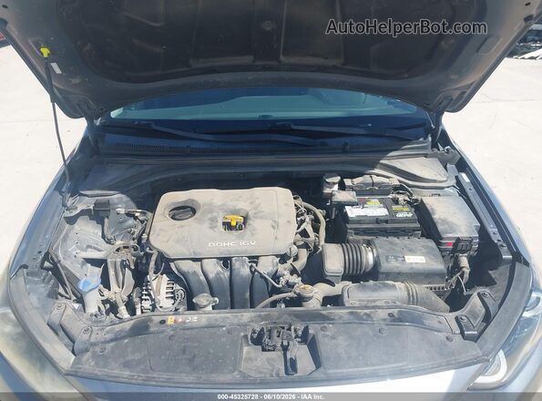 KMHD84LF0JU560348 2018 HYUNDAI ELANTRA Gray Widok z tyłu