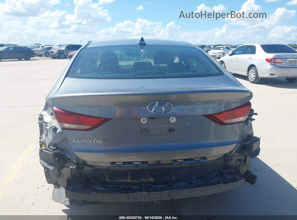KMHD84LF0JU560348 2018 HYUNDAI ELANTRA Gray 