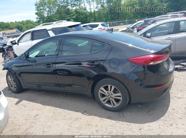 KMHD84LF0JU577571 2018 HYUNDAI ELANTRA Black Vista interior de 360 grados
