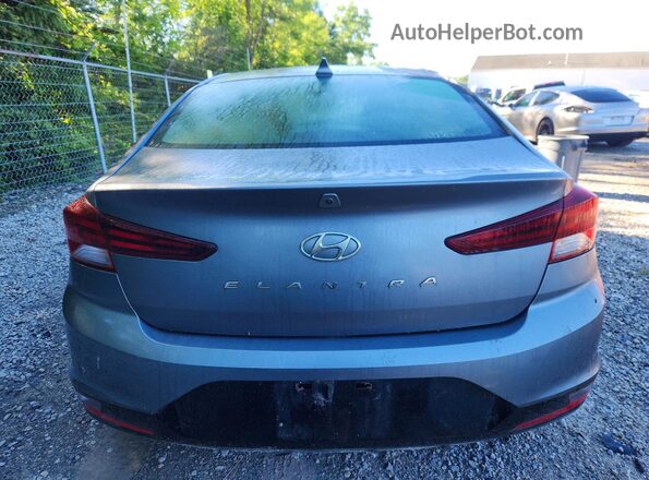 KMHD84LF0KU770076 2019 HYUNDAI ELANTRA Silver Vista trasera