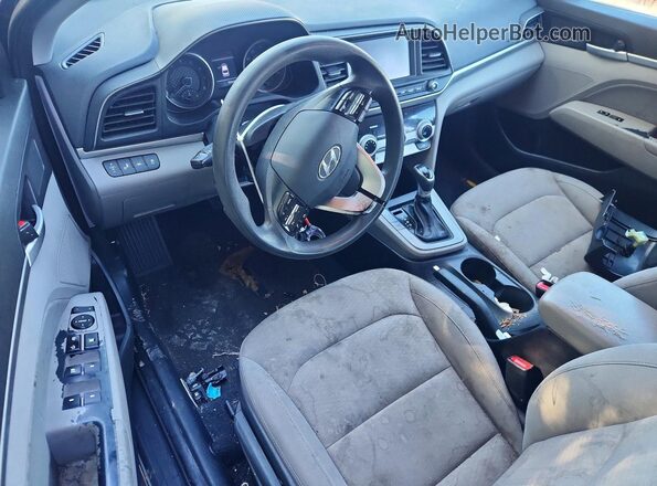 KMHD84LF0KU770076 2019 HYUNDAI ELANTRA Silver Vista del salpicadero