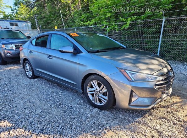 KMHD84LF0KU770076 2019 HYUNDAI ELANTRA Silver Delantero derecho