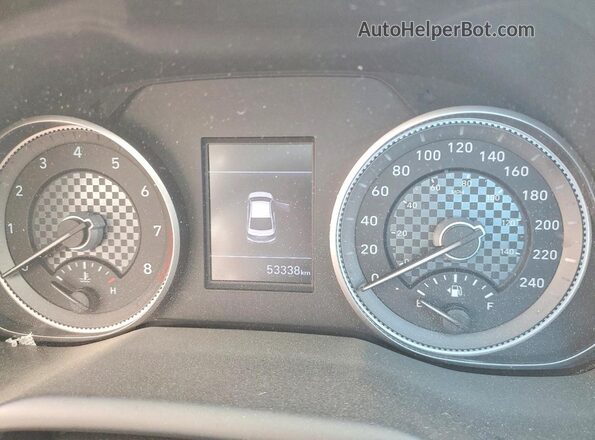 KMHD84LF0KU874437 2019 HYUNDAI ELANTRA Silver Instrument cluster view