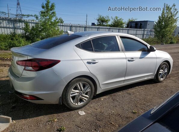 KMHD84LF0KU874437 2019 HYUNDAI ELANTRA Silver Rear right