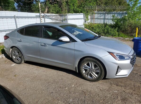 KMHD84LF0KU874437 2019 HYUNDAI ELANTRA Silver Front right