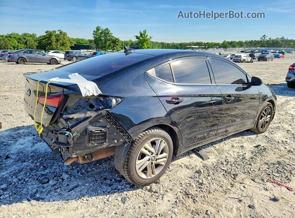 KMHD84LF0LU000798 2020 HYUNDAI ELANTRA Black Trasero derecho