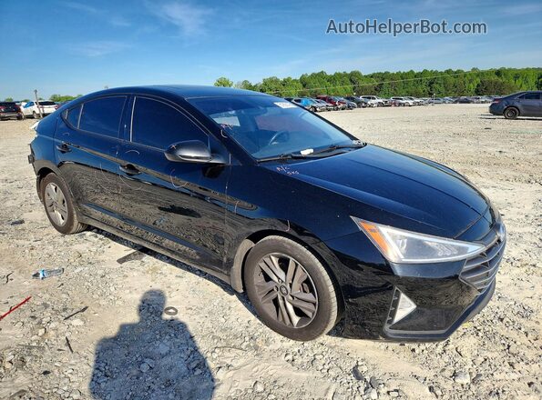 KMHD84LF0LU000798 2020 HYUNDAI ELANTRA Black Delantero derecho