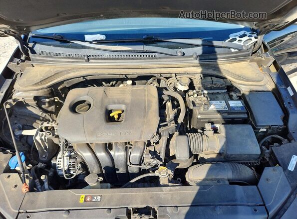 KMHD84LF0LU000798 2020 HYUNDAI ELANTRA Black Vista interior trasera