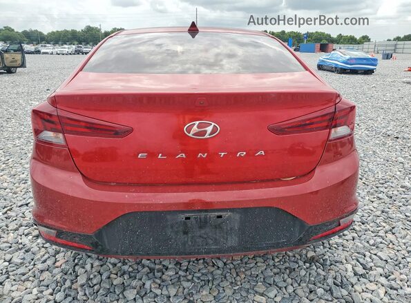 KMHD84LF0LU014801 2020 HYUNDAI ELANTRA Red 