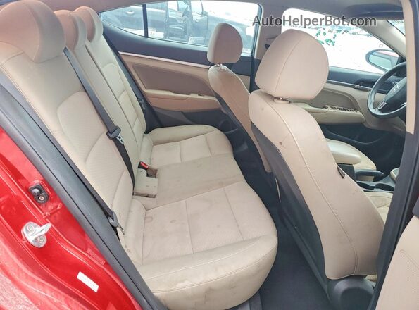 KMHD84LF0LU014801 2020 HYUNDAI ELANTRA Red 