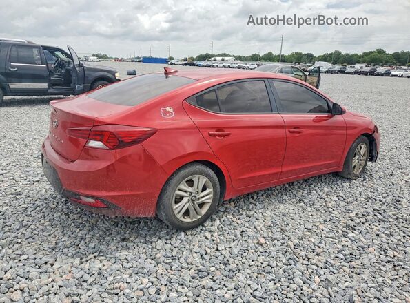 KMHD84LF0LU014801 2020 HYUNDAI ELANTRA Red 