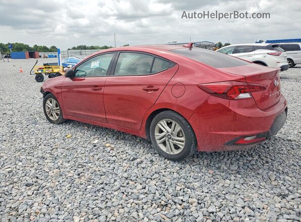 KMHD84LF0LU014801 2020 HYUNDAI ELANTRA Red 