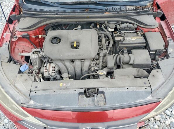 KMHD84LF0LU014801 2020 HYUNDAI ELANTRA Red 