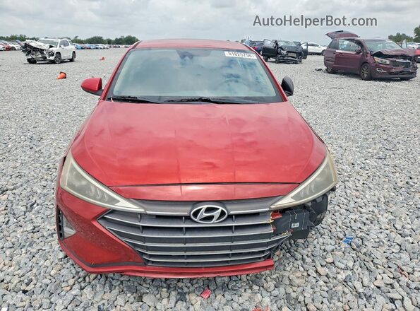 KMHD84LF0LU014801 2020 HYUNDAI ELANTRA Red 