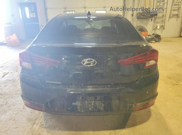 KMHD84LF0LU913223 2020 HYUNDAI ELANTRA Black Widok z tyłu