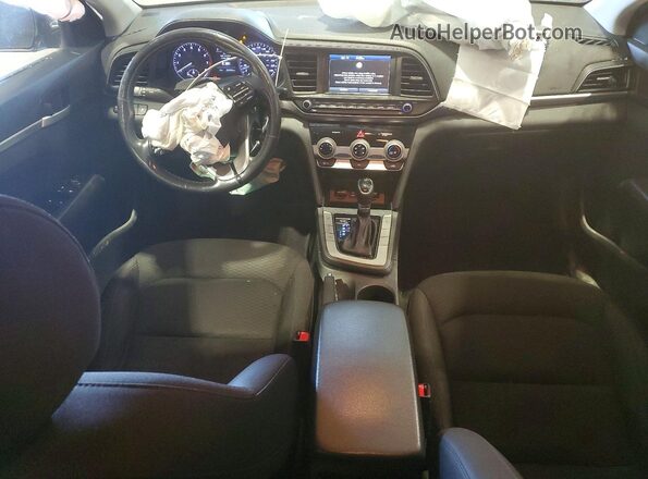 KMHD84LF0LU913223 2020 HYUNDAI ELANTRA Black Widok deski rozdzielczej