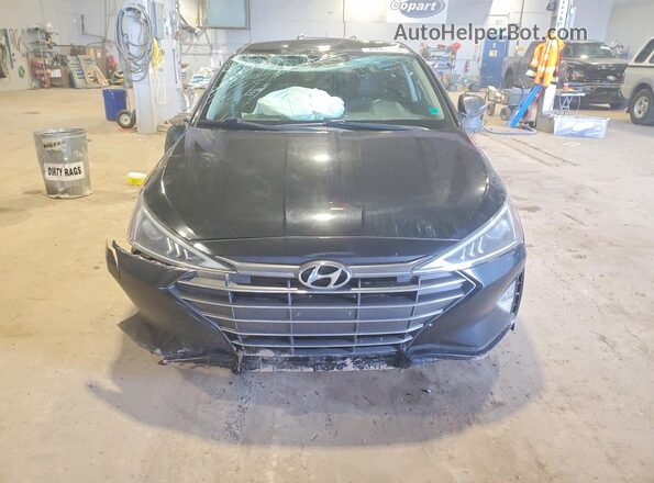 KMHD84LF0LU913223 2020 HYUNDAI ELANTRA Black Widok z przodu