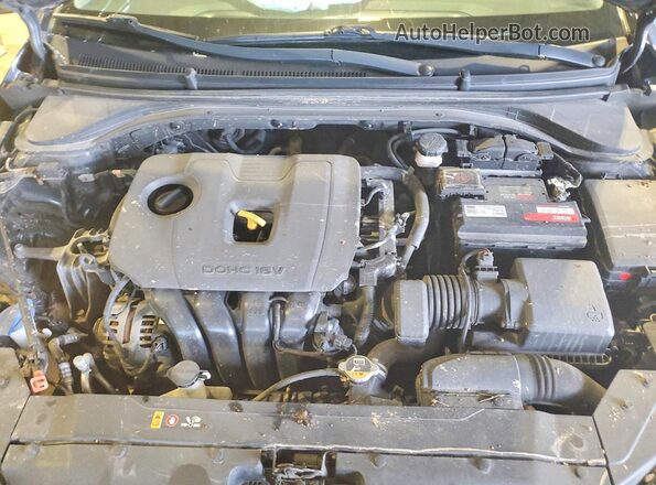 KMHD84LF0LU913223 2020 HYUNDAI ELANTRA Black Widok wnętrza z tyłu