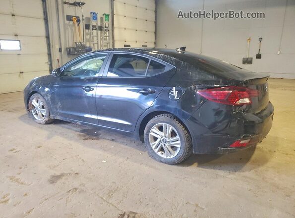 KMHD84LF0LU913223 2020 HYUNDAI ELANTRA Black Tył lewy