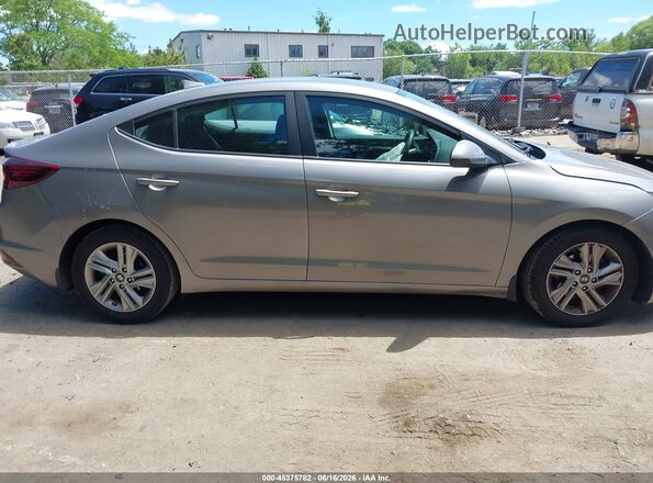KMHD84LF0LU938140 2020 HYUNDAI ELANTRA Brown Սալոնի հետևի տեսք