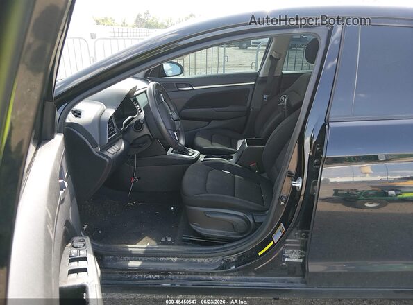 KMHD84LF0LU977018 2020 HYUNDAI ELANTRA Black Սալոնի դիմացի տեսք