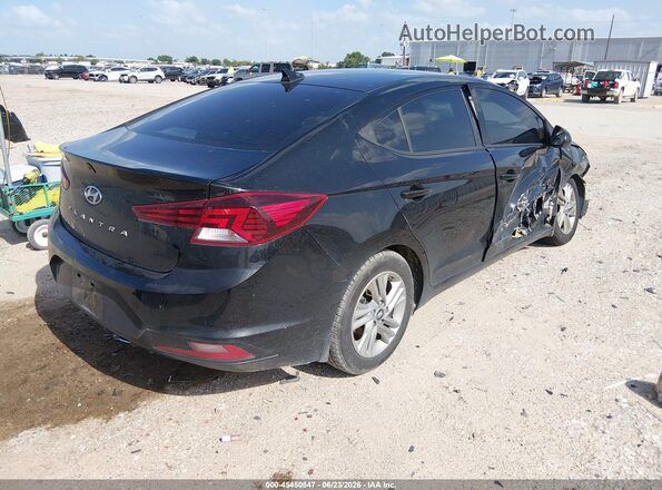 KMHD84LF0LU977018 2020 HYUNDAI ELANTRA Black Հետևի աջ